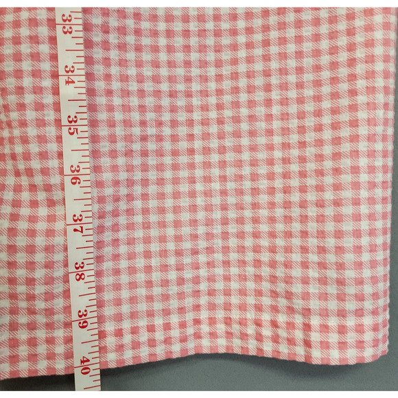 Anthony Richards Gingham House Dress Robe Womens MP Seersucker Duster Lounge VTG - Picture 7 of 11